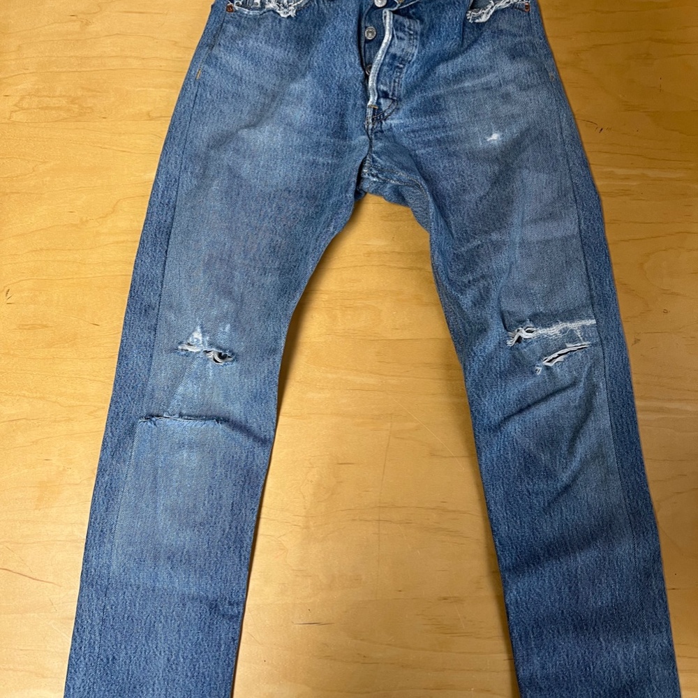 RE/DONE High Rise Ankle Crop